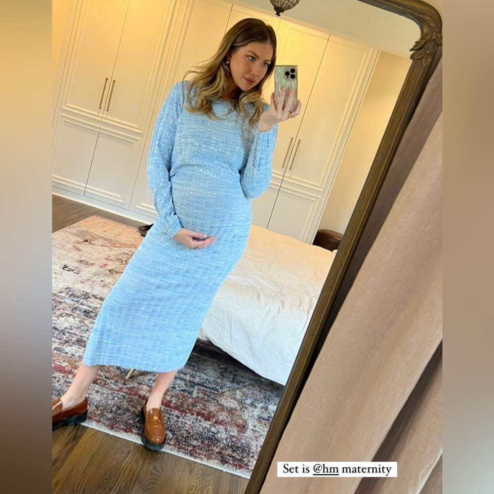 H&M Rib-knit Maternity 2-piece Set
